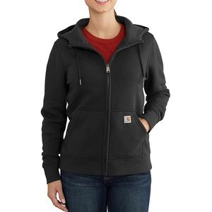 Carhartt Black Zip-Up Hoodie